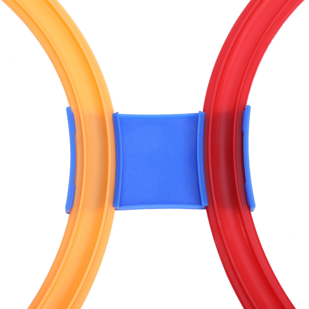 Kids Outdoor Garden - 10-Ringe-Spielset für Kinder, Outdoor-Spiel, Plastikringe, Ringwurfspiel
