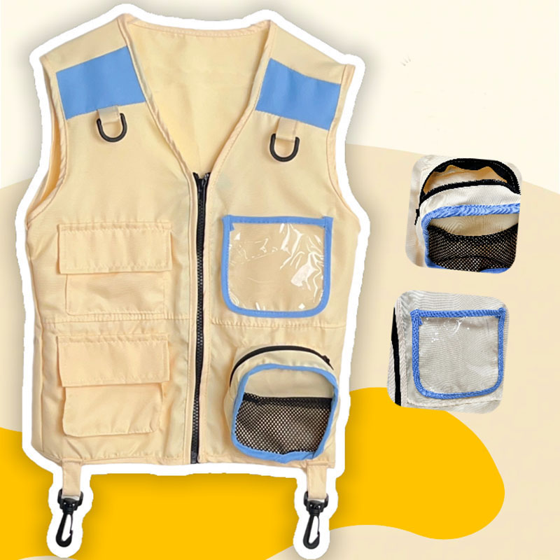 Kids Outdoor Clubhouse - Kinder Explorer Weste Rollenspiel Cosplay Camping