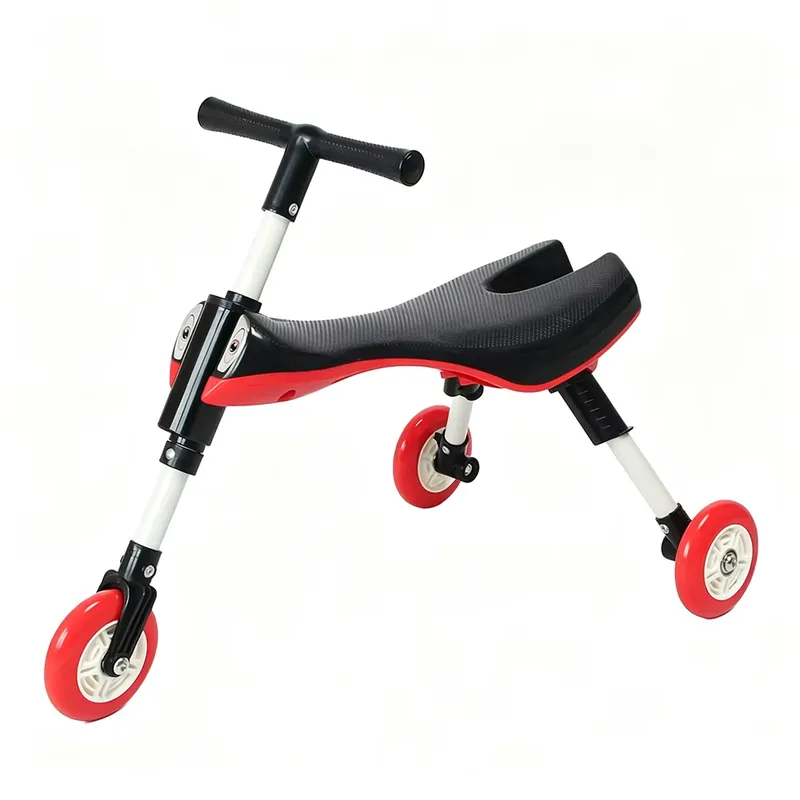 Outdoor Kid - 3-Rad Faltbares Balance-Dreirad für Kinder, Fahrspielzeug