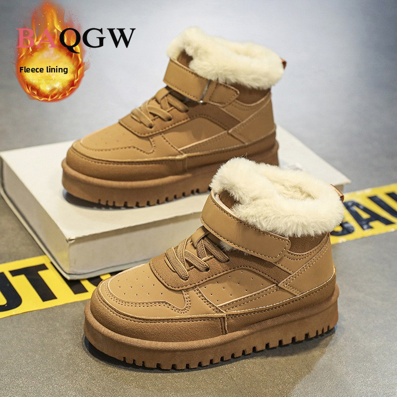 Kids Outdoor Boots - Kinder Winter Outdoor Baumwolle Stiefel kinder