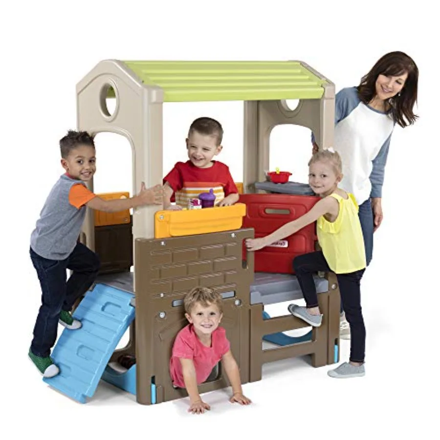 Kids Outdoor Clubhouse - Young Explorers Discovery Playhouse - Indoor-