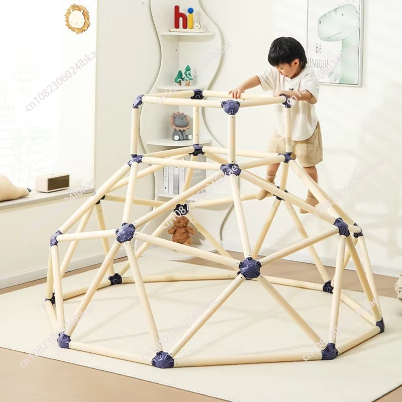 Kids Outdoor Climbing Dome - Kinder-Klettergerüst aus Kunststoff für drinnen/draußen, Kuppelspielplatz