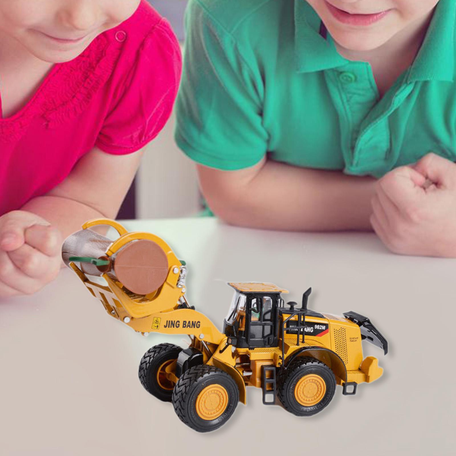 Kids Outdoor Sandbox - 1/50 Maßstab Greiffahrzeug Outdoor-Sandkasten-Auto Spielzeug Simulations-Bagger