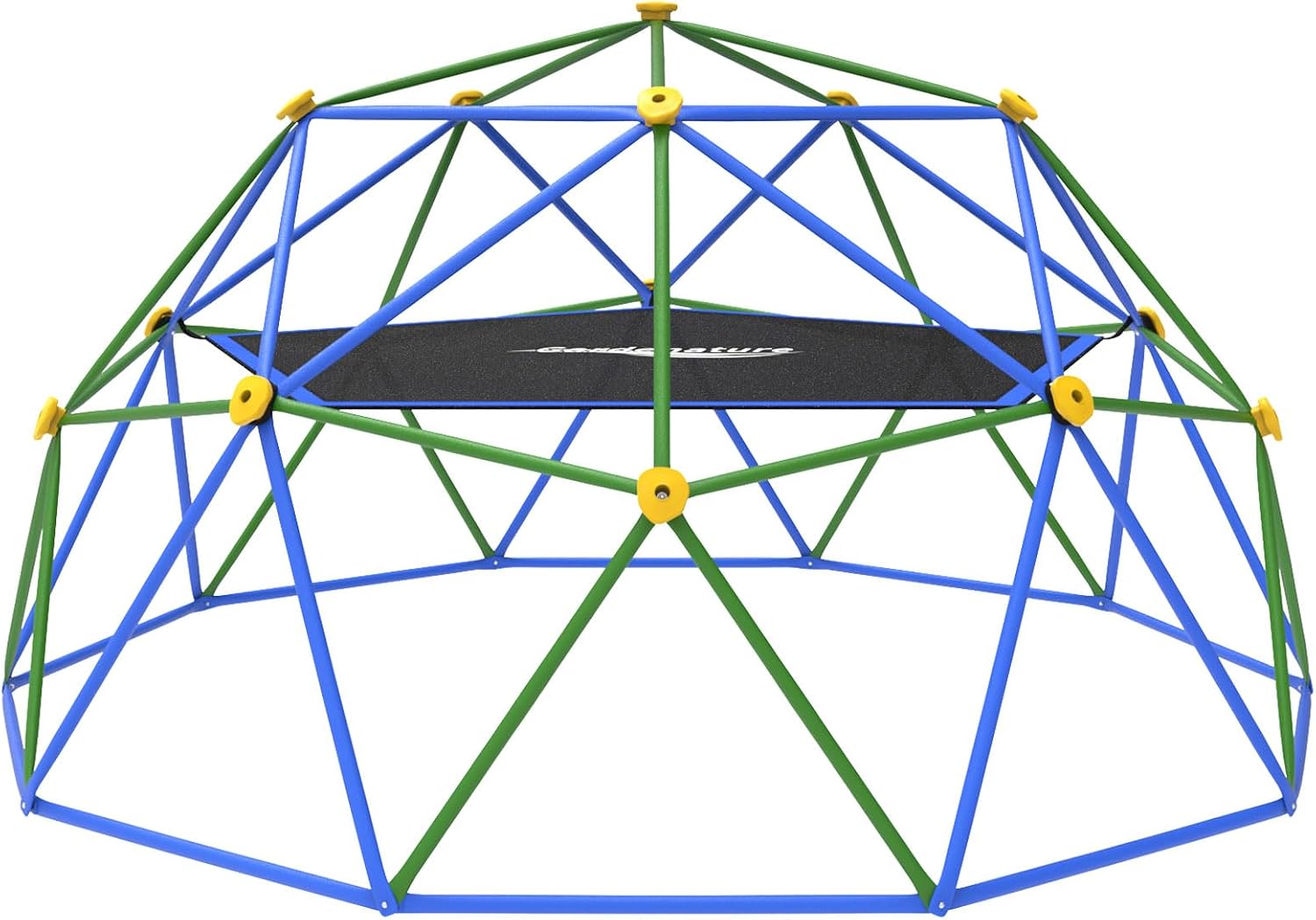 Kids Outdoor Climbing Dome - 3-Meter-Kletterkuppel mit Hängematte, Outdoor-Dschungelgym für Kinder