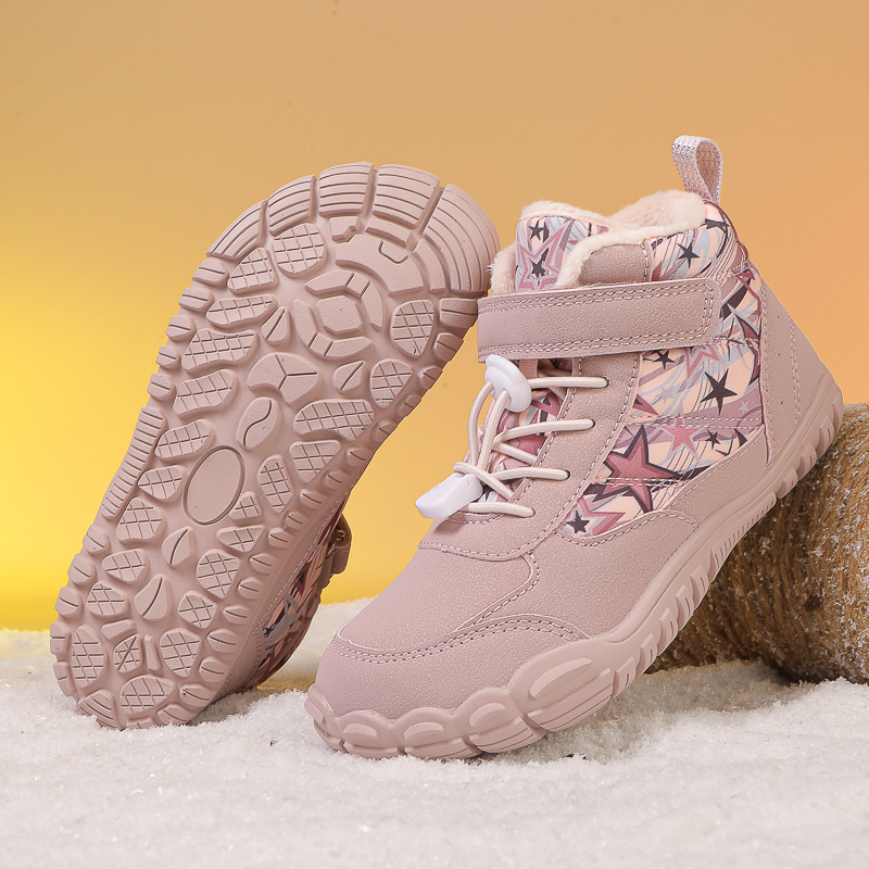 Kids Outdoor Boots - Wasserdichte Kinder-Schneestiefel mit Barfuß, neue breite
