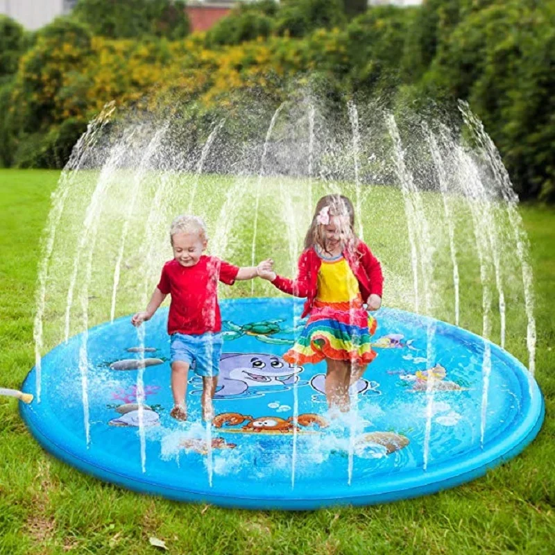 Kids Outdoor Clubhouse - 100/170 cm Kinder Aufblasbare Wasser Splash