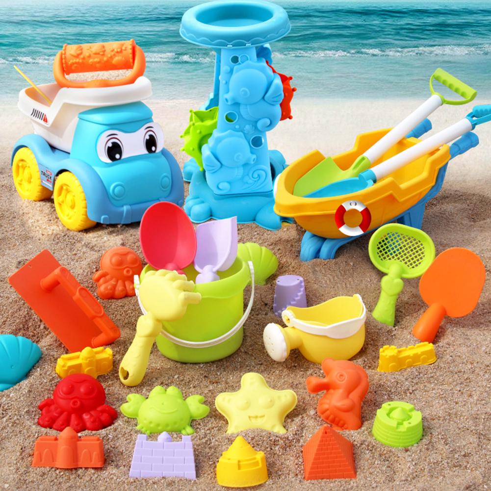 Kids Outdoor Sandbox - Kinder Strandspielzeug-Set Baby Sand- & Wasserspiel-Kit