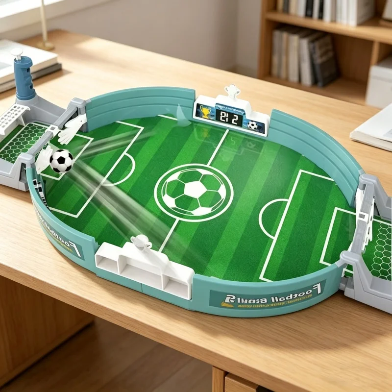 Kids Indoor Outdoor Games - Tischfußball-Set Kinder-Fußballspielzeug Interaktives Indoor-Outdoor-Spiel Familien-Partyspiel Lernspielzeug