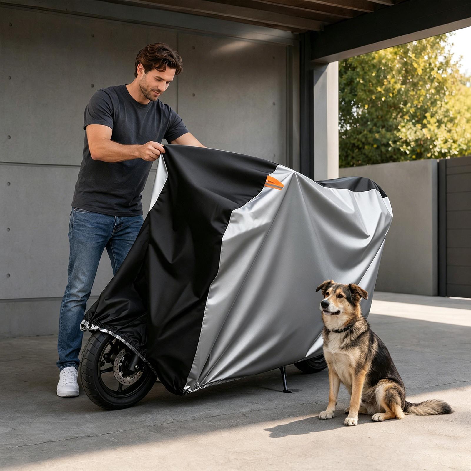 Outdoor Kid - Motorradabdeckung, wasserdicht, für den Außenbereich, wasserdicht,