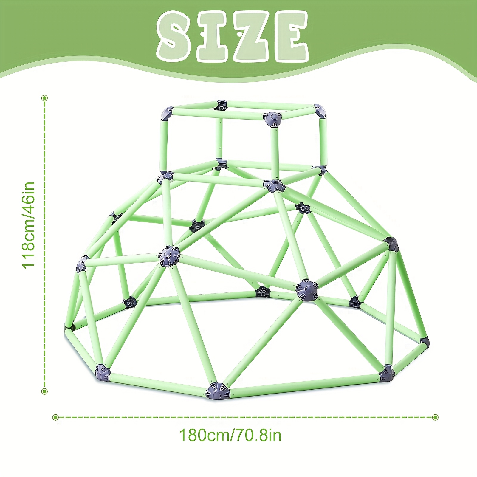 Bars Climbing Tower – Aktives  – Kids Outdoor Climbing Dome Bewertung und Preis