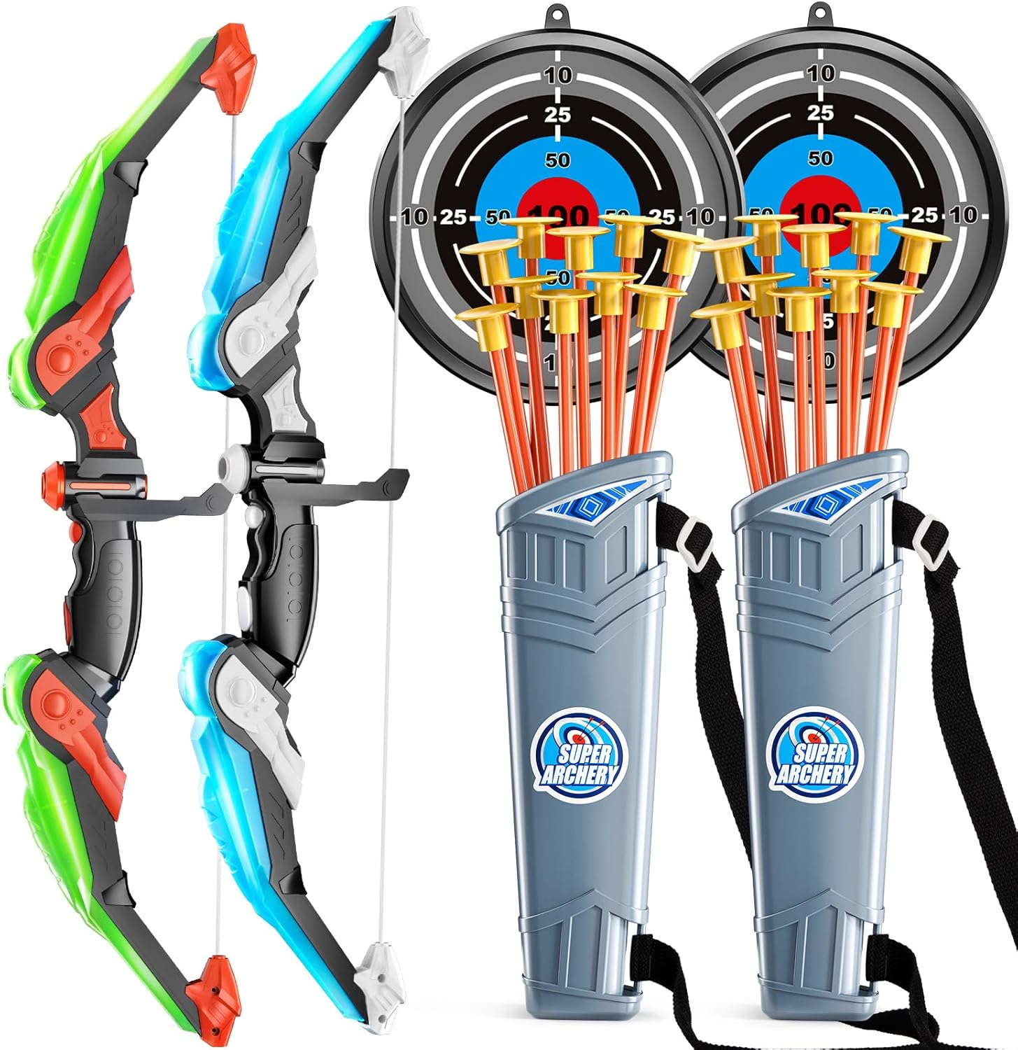 Pfeil- und Bogen-Set für Kinde – Kids Outdoor Archery Set Bewertung und Preis