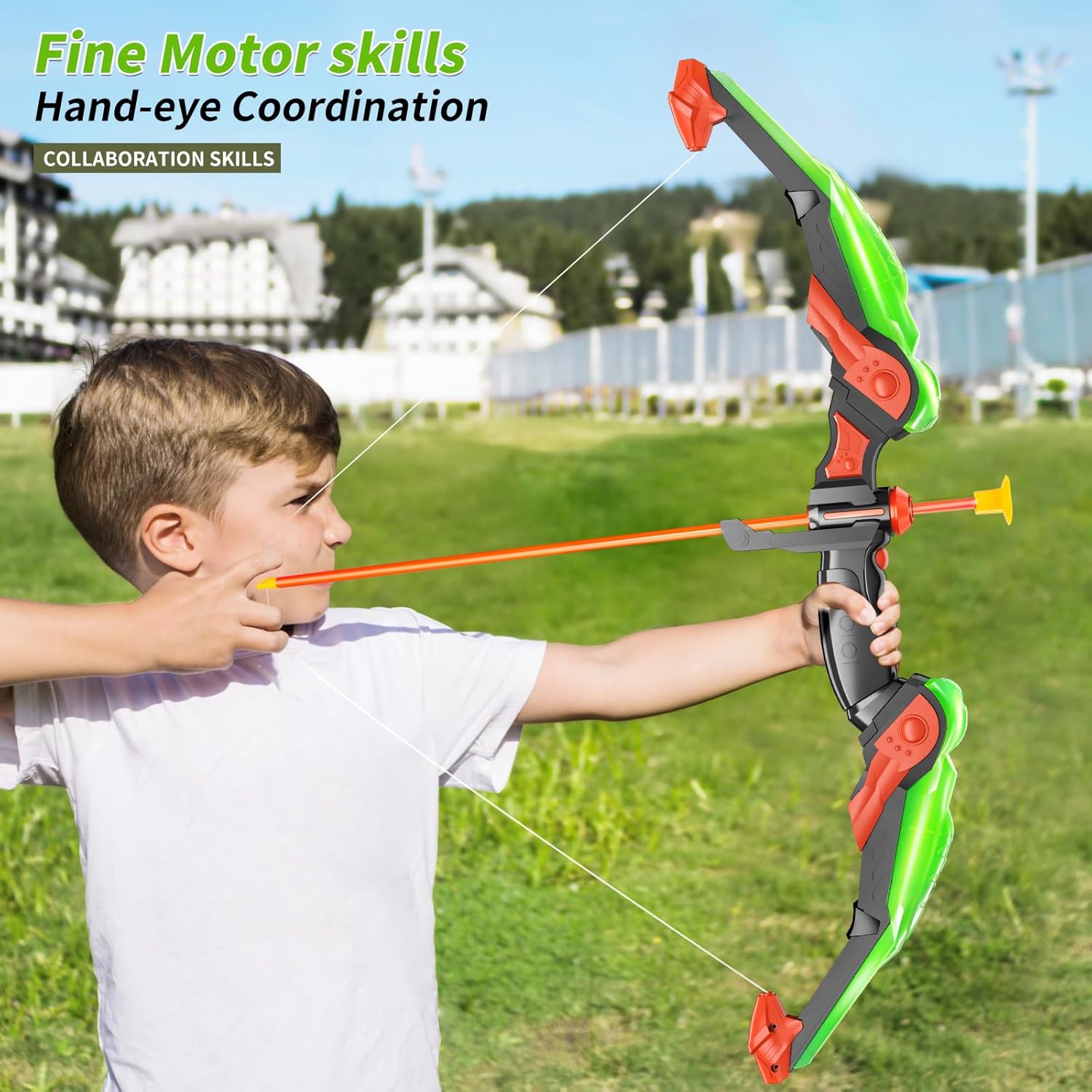 Pfeil- und Bogen-Set für Kinde – Kids Outdoor Archery Set Bewertung und Preis