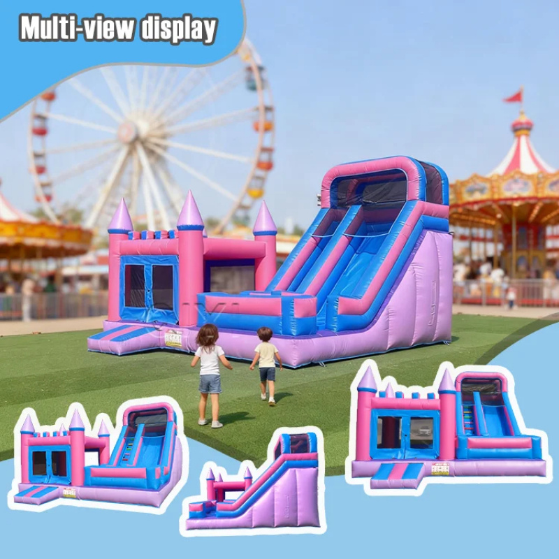 Kommerzielles Hüpfburg-Set: Fa – Kids Outdoor Slide Bewertung und Preis