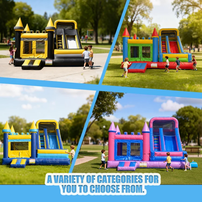 Kommerzielles Hüpfburg-Set: Fa – Kids Outdoor Slide Bewertung und Preis