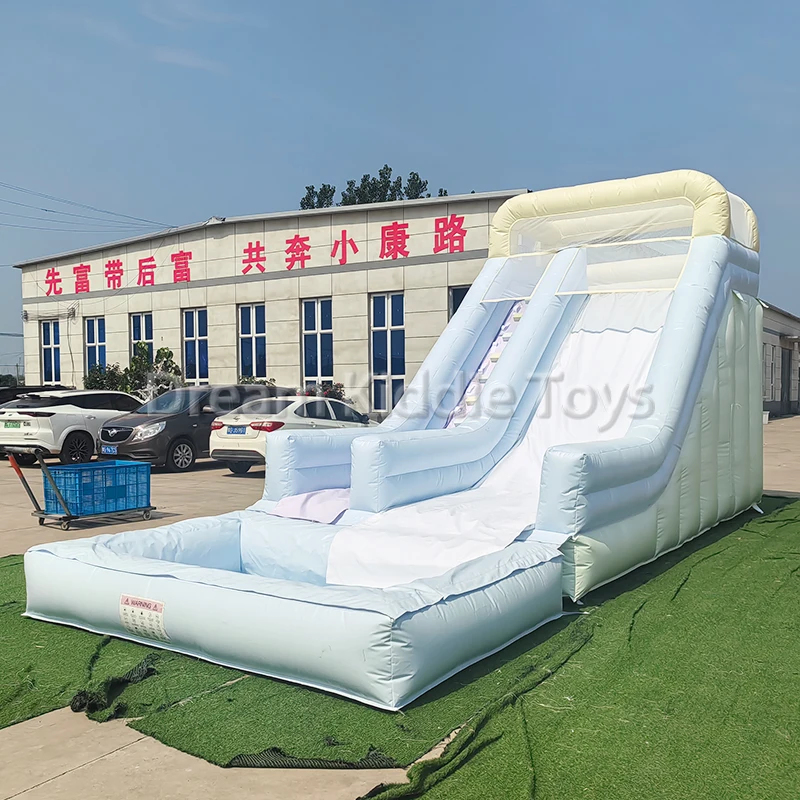Kommerzielle aufblasbare Wasse – Kids Outdoor Slide Bewertung und Preis