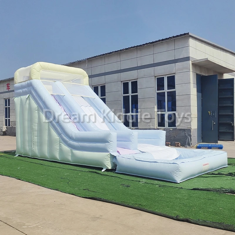 Kommerzielle aufblasbare Wasse – Kids Outdoor Slide Bewertung und Preis
