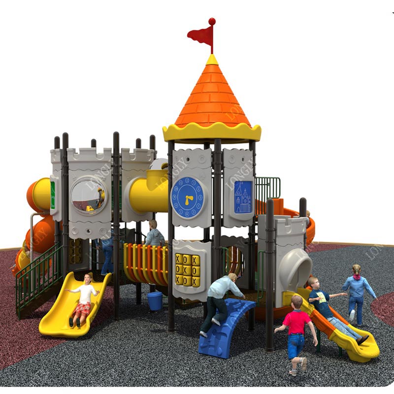 Schlossförmige Kinderrutsche f – Kids Outdoor Garden Bewertung und Preis