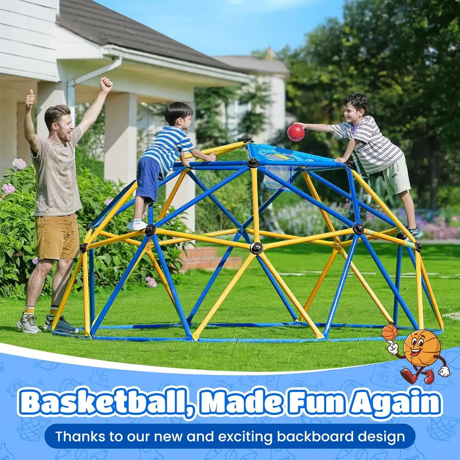 Zupapa 10FT Kletterkuppel, Out – Kids Outdoor Climbing Dome Bewertung und Preis