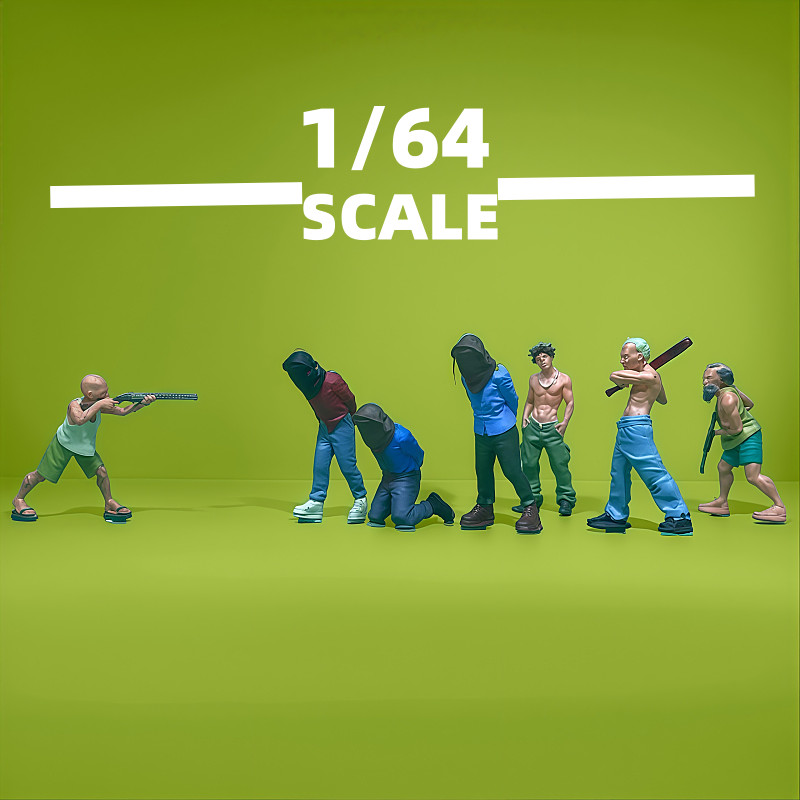 Diorama 1/64 Gangmitglied-Räub – Kids Outdoor Sandbox Bewertung und Preis