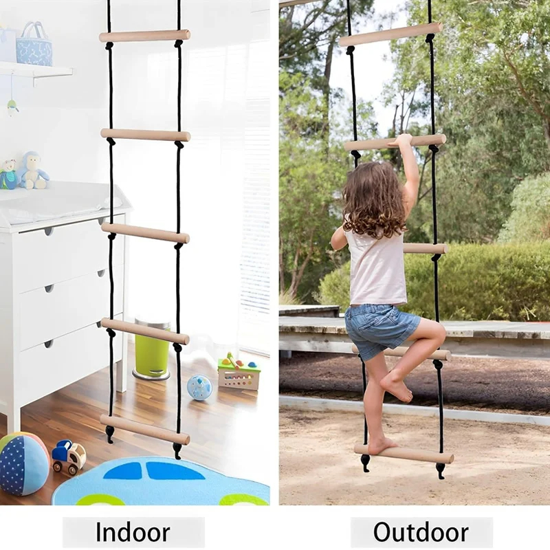 Kinder Klettern Seil Leiter Ho – Kids Outdoor Clubhouse Bewertung und Preis