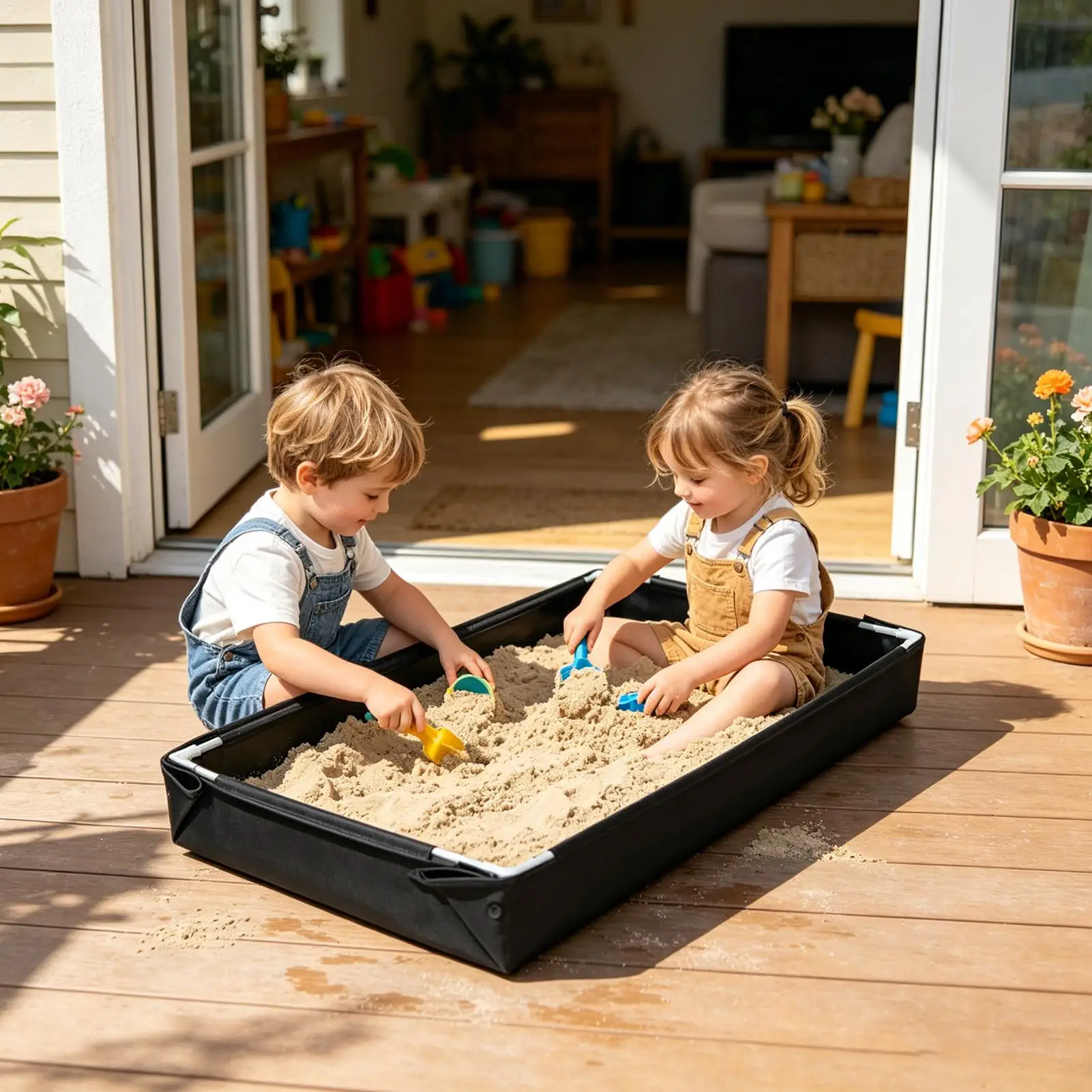 Faltbarer Sandkasten für Outdo – Kids Outdoor Sandbox Bewertung und Preis