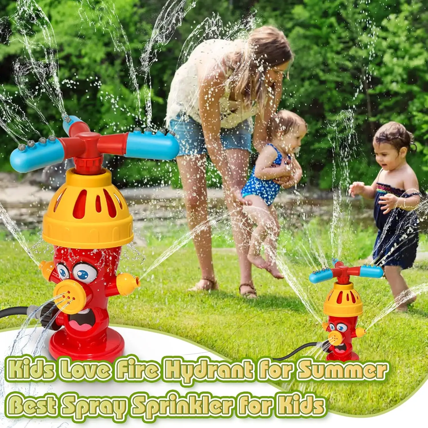 Wassersprüh-Spielzeug Hydrant- – Kids Outdoor Yard Toys Bewertung und Preis