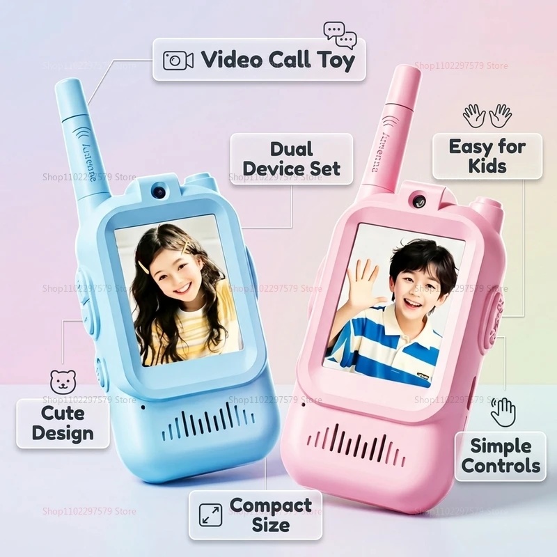 NEUE Kinder-Video-Walkie-Talki – Kids Outdoor Clubhouse Bewertung und Preis