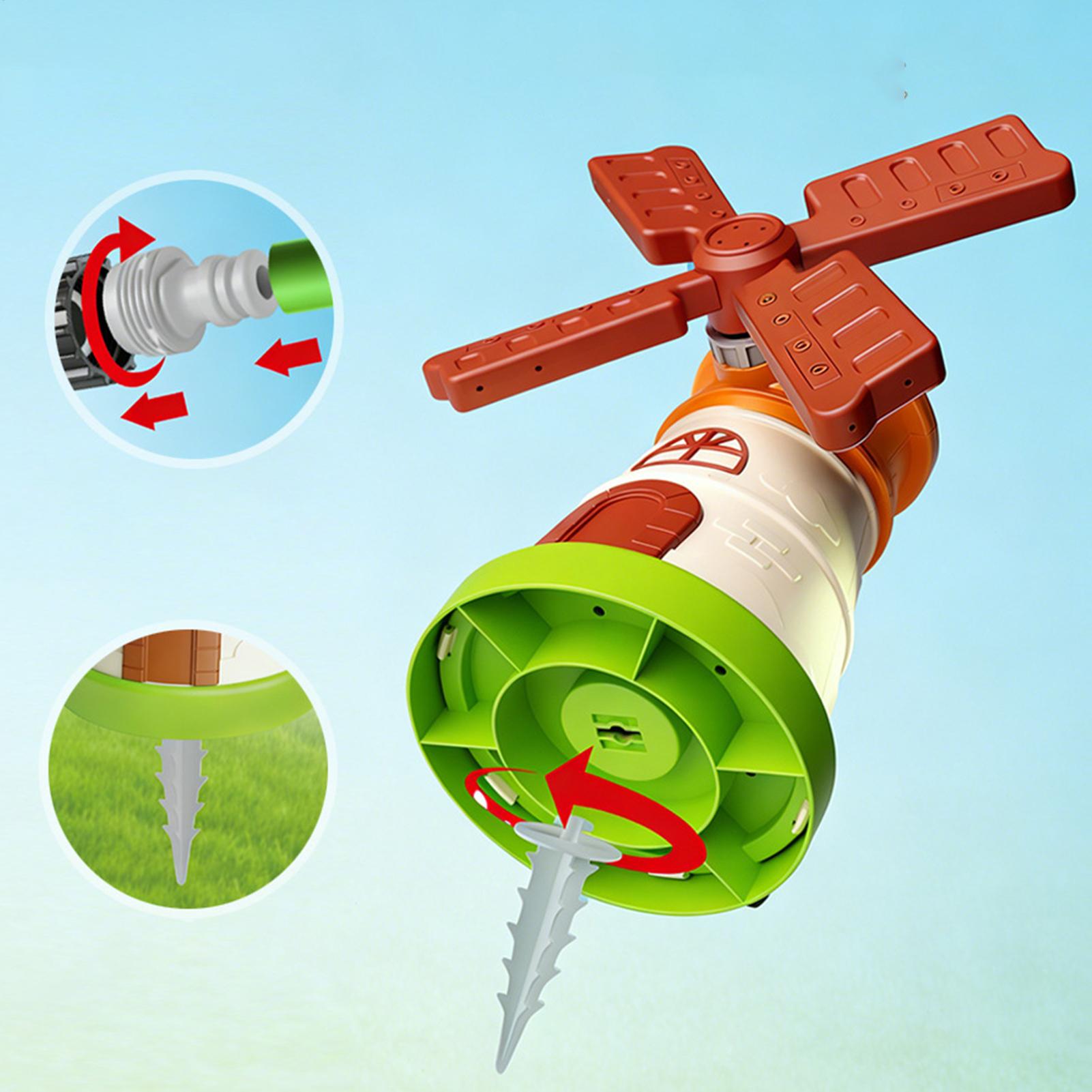 Kinder-Windmühlen-Sprinkler Ro – Kids Outdoor Yard Toys Bewertung und Preis