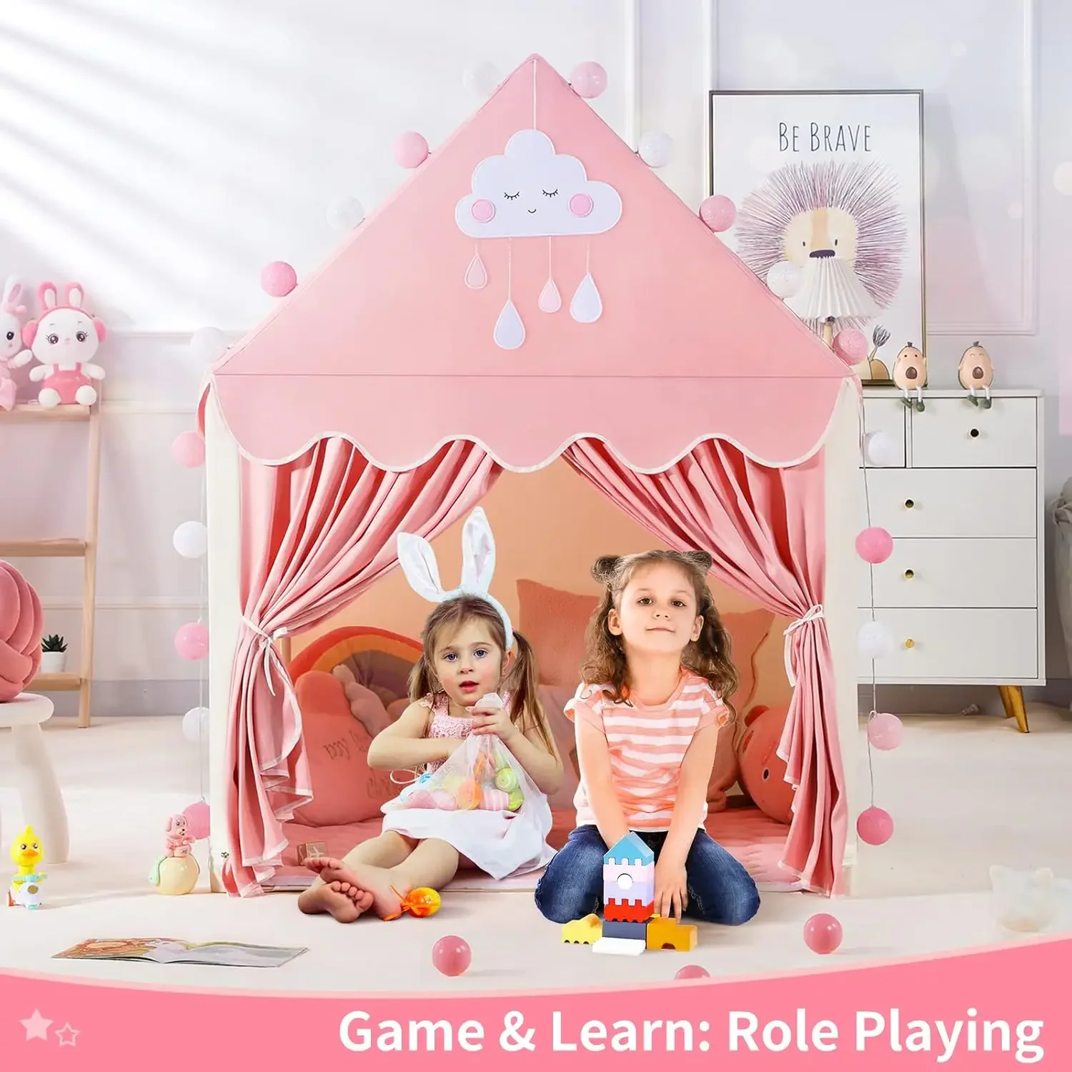 Kinder Spielen Zelt Prinzessin – Kids Outdoor Clubhouse Bewertung und Preis