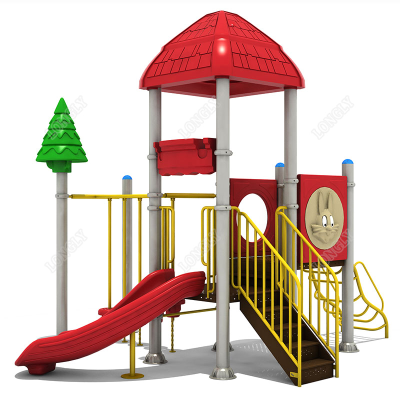 Rote Kunststoffrutsche für Kin – Kids Outdoor Garden Bewertung und Preis