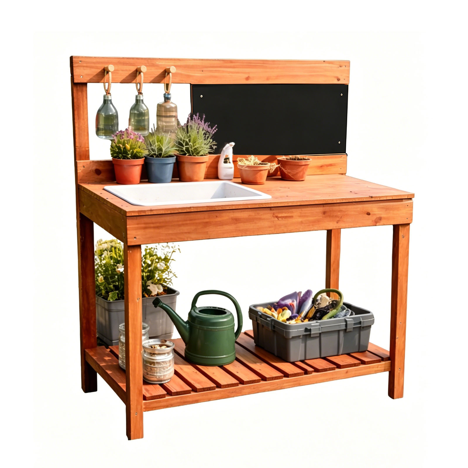 Holz-Pflanztische für Kinder,  – Kids Outdoor Garden Bewertung und Preis