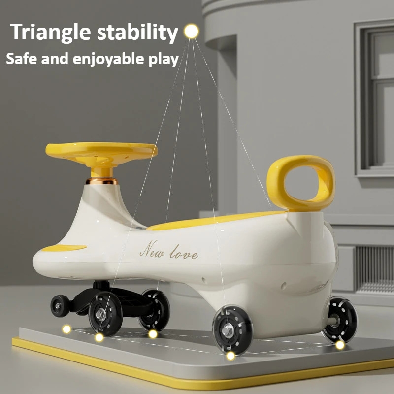 Niedliches Kinder-Schaukelauto – Kids Outdoor Slide Bewertung und Preis