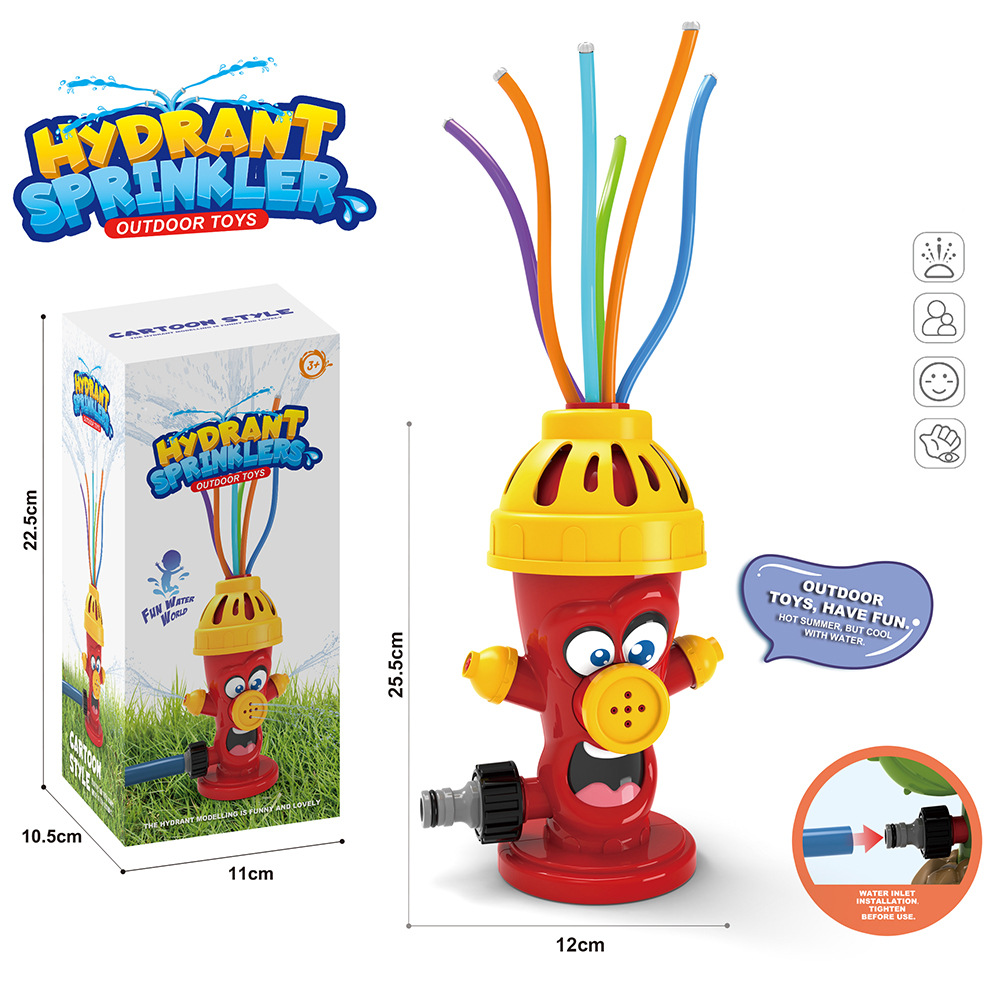 Hydrant-Sprinkler-Wasserspielz – Kids Outdoor Yard Toys Bewertung und Preis