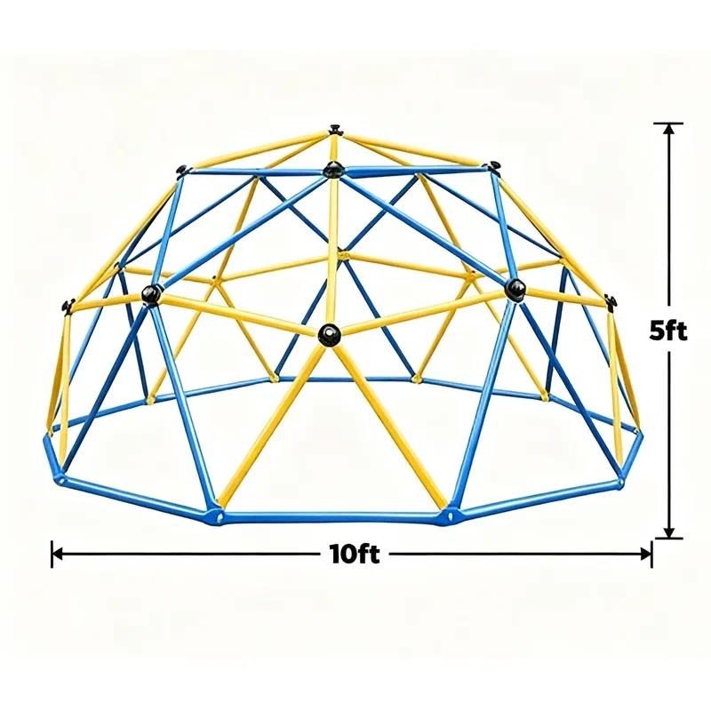 3 Meter Kletterkuppel mit Grif – Kids Outdoor Climbing Dome Bewertung und Preis