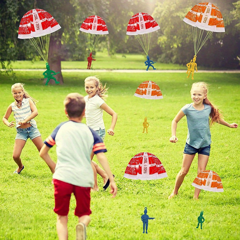 10/100 Stück Fallschirmspielze – Kids Outdoor Birthday Party Ideas Bewertung und Preis