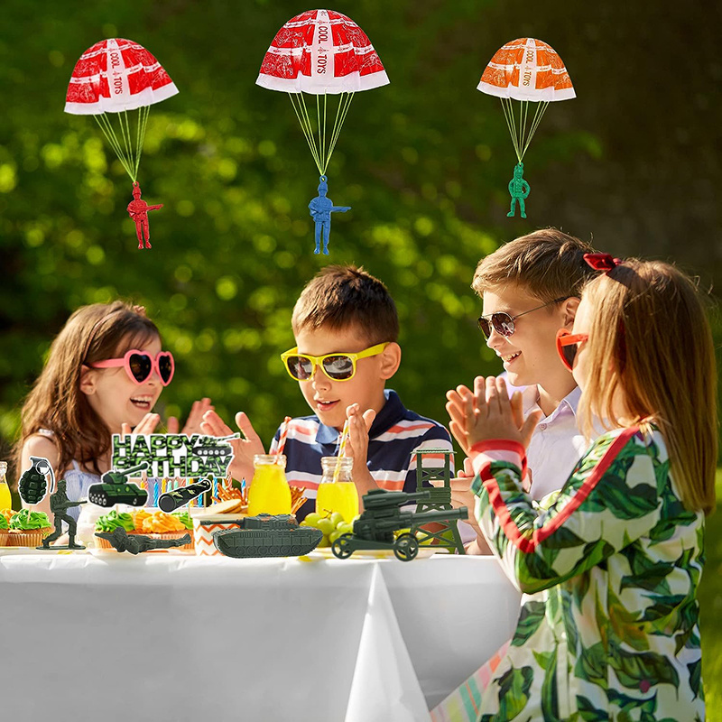 10/100 Stück Fallschirmspielze – Kids Outdoor Birthday Party Ideas Bewertung und Preis
