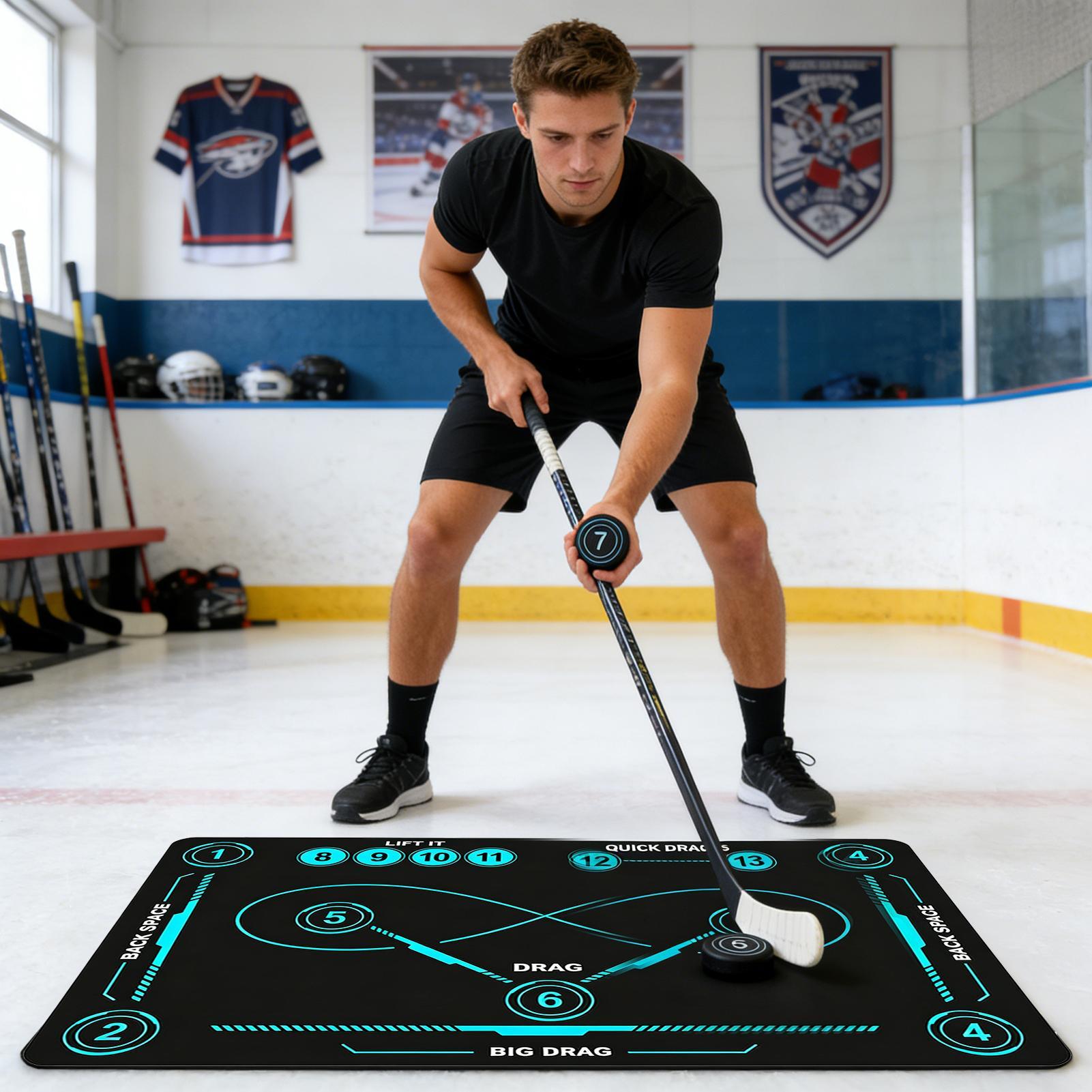 Hockey-Trainingsmatte für drin – Kids Outdoor Equipment Bewertung und Preis