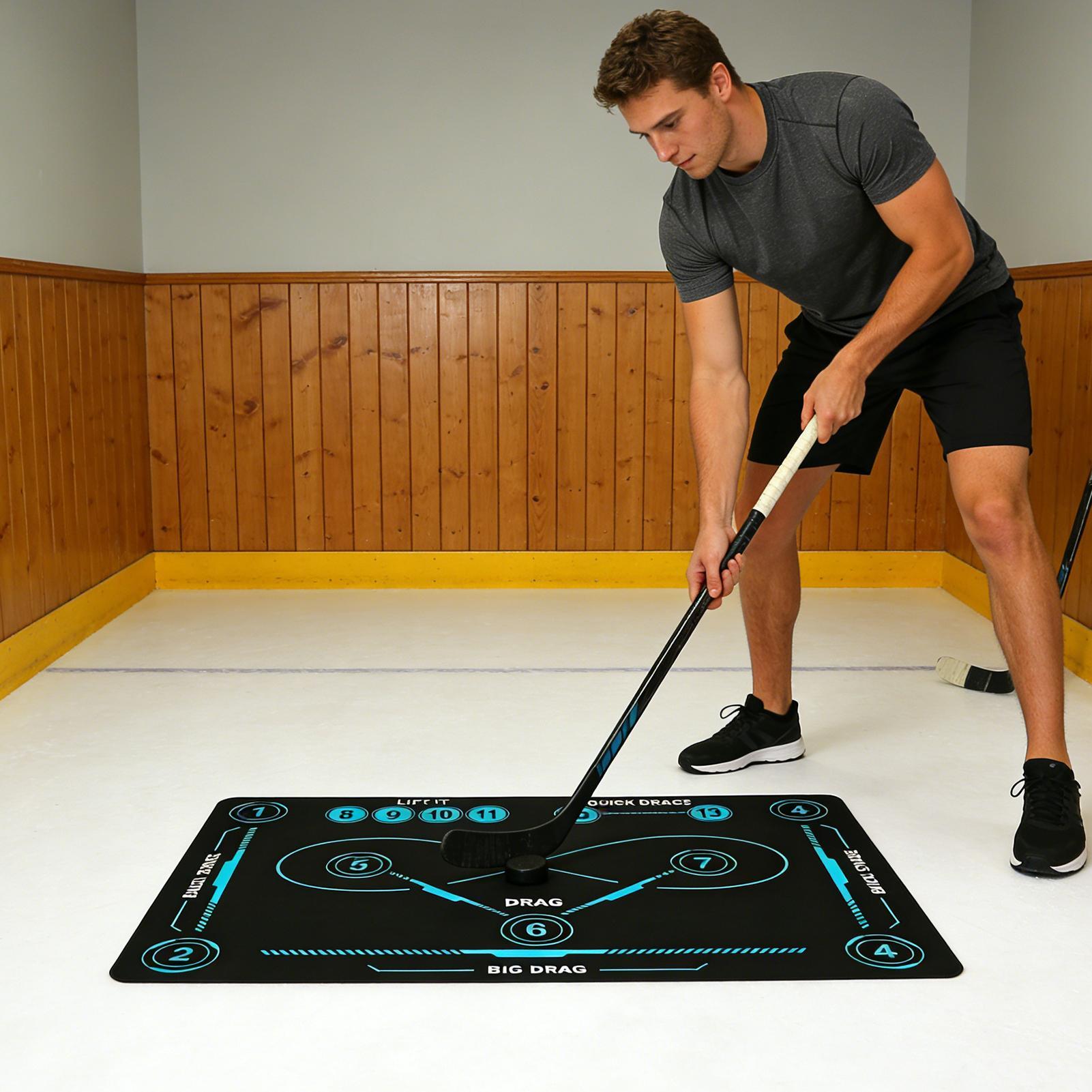 Hockey-Trainingsmatte für drin – Kids Outdoor Equipment Bewertung und Preis