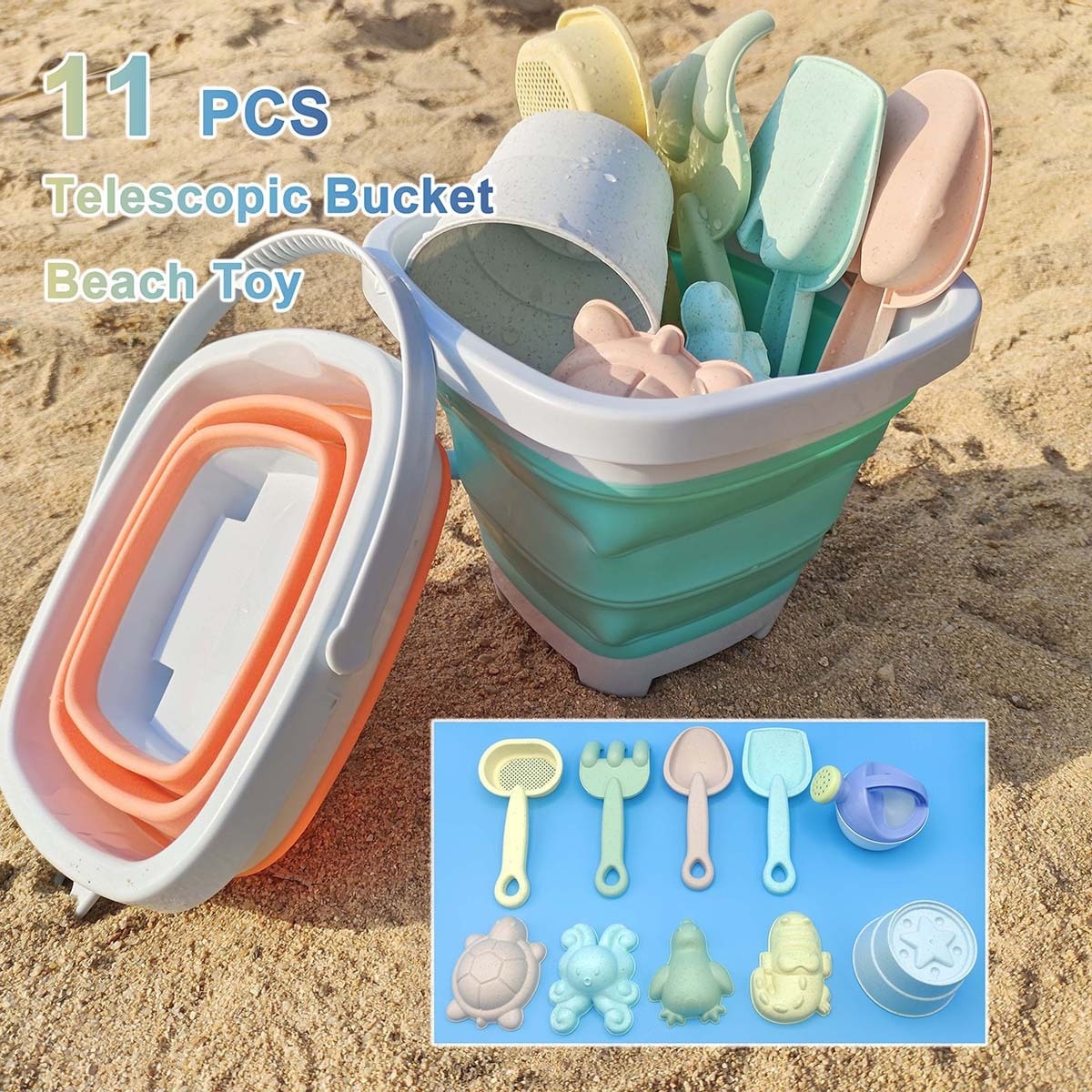 11-teiliges Strand-Sand-Spiels – Kids Outdoor Sandbox Bewertung und Preis
