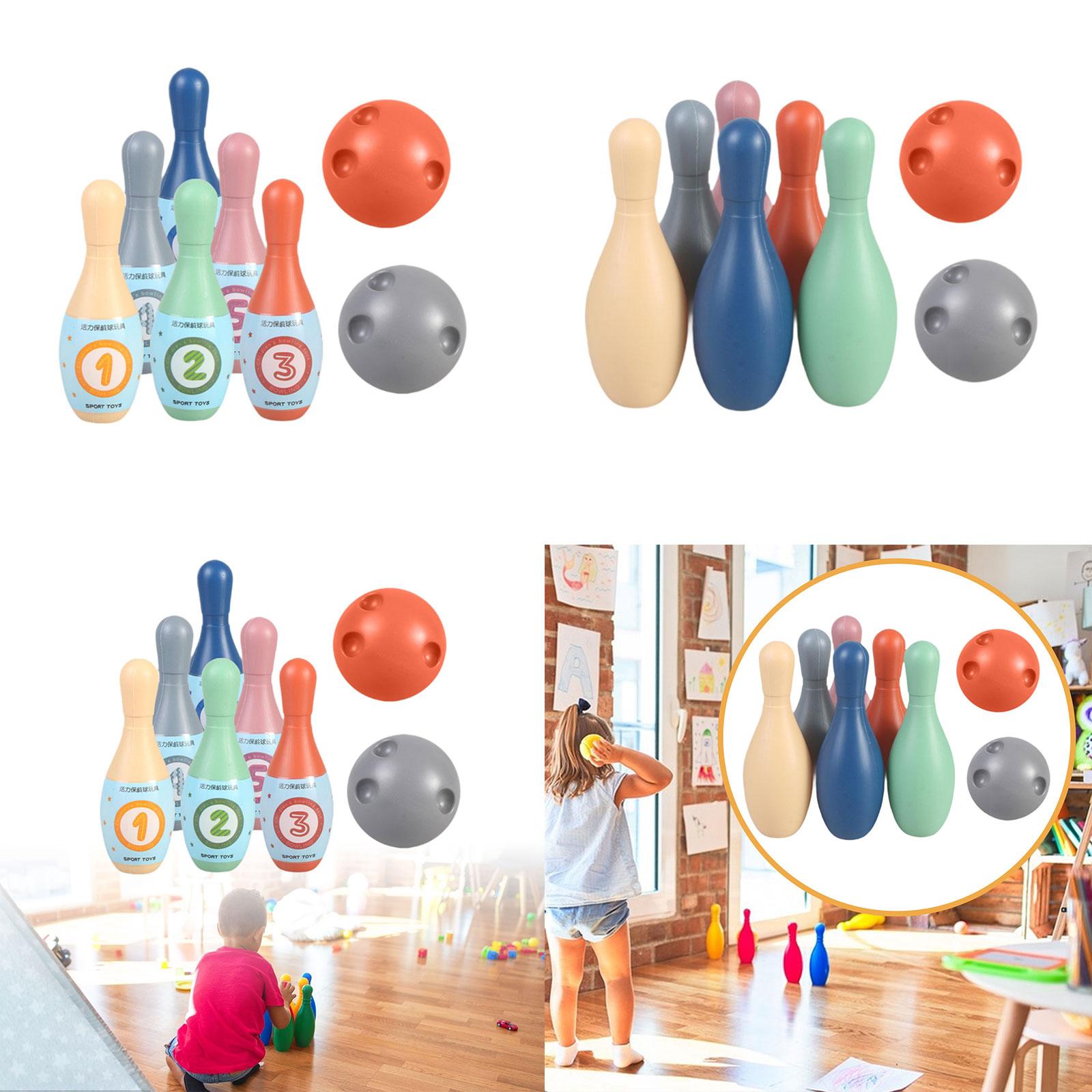Kinder-Bowling-Set, Outdoor-Bo – Kids Outdoor Yard Toys Bewertung und Preis