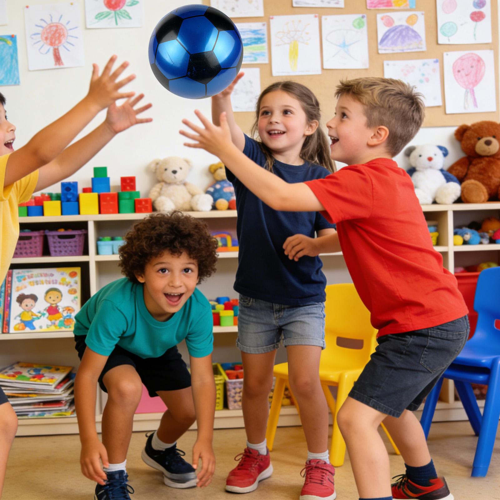 Aufblasbarer Fußball, 6-teilig – Kids Outdoor Yard Toys Bewertung und Preis