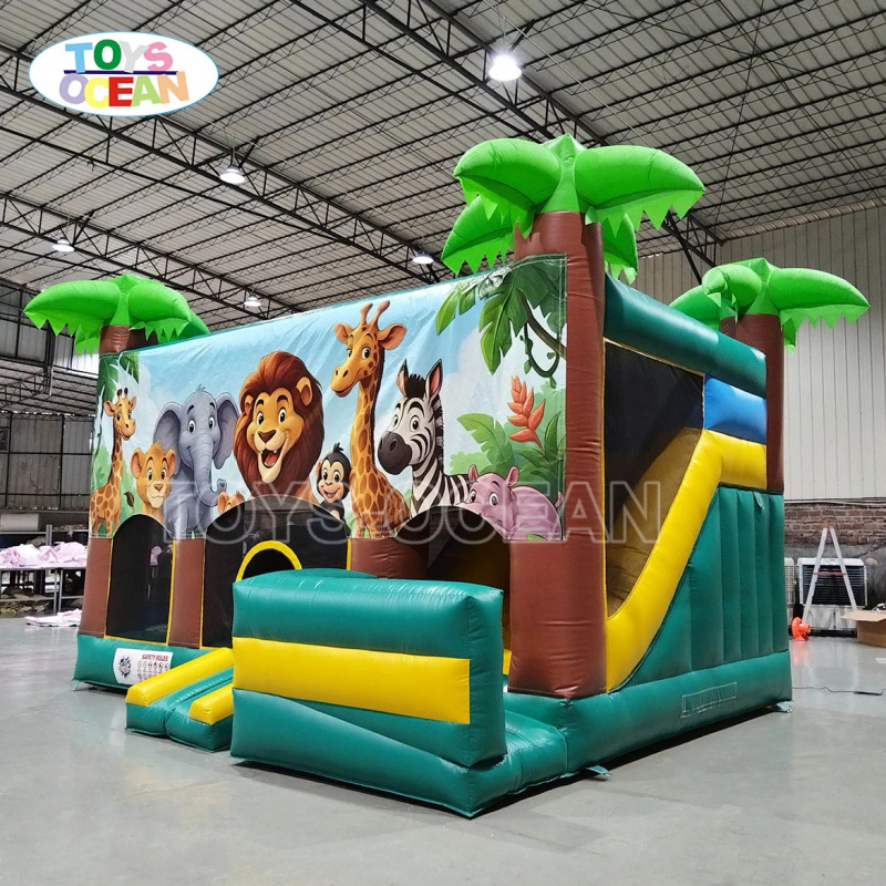 Aufblasbare Hüpfburg mit Rutsc – Kids Outdoor Slide Bewertung und Preis