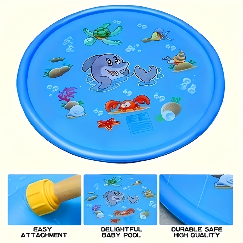 Kinder-Spielmatte mit Wassersp – Kids Outdoor Clubhouse Bewertung und Preis