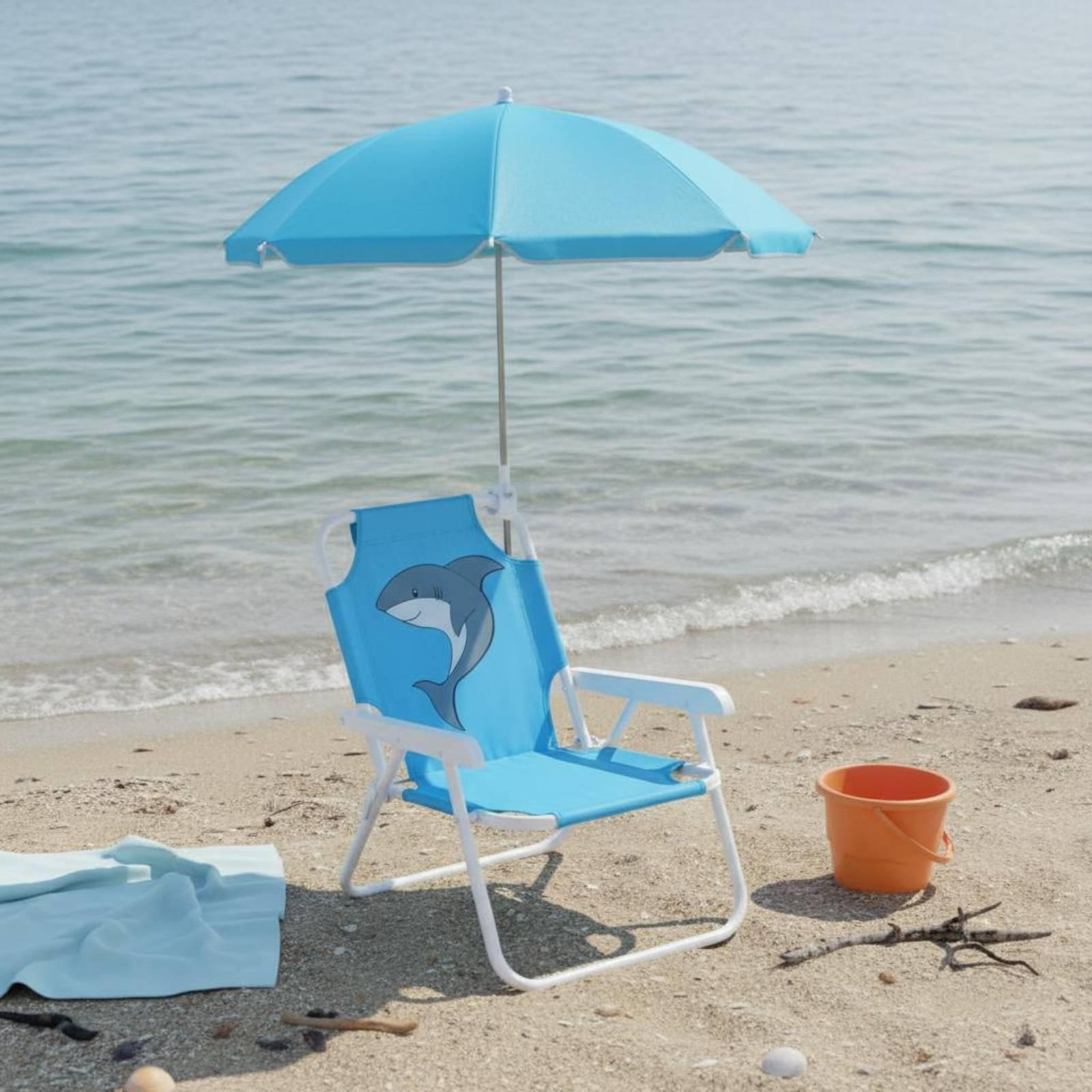 Tragbarer Kinderstuhl mit Sonn – Kids Outdoor Umbrella Bewertung und Preis