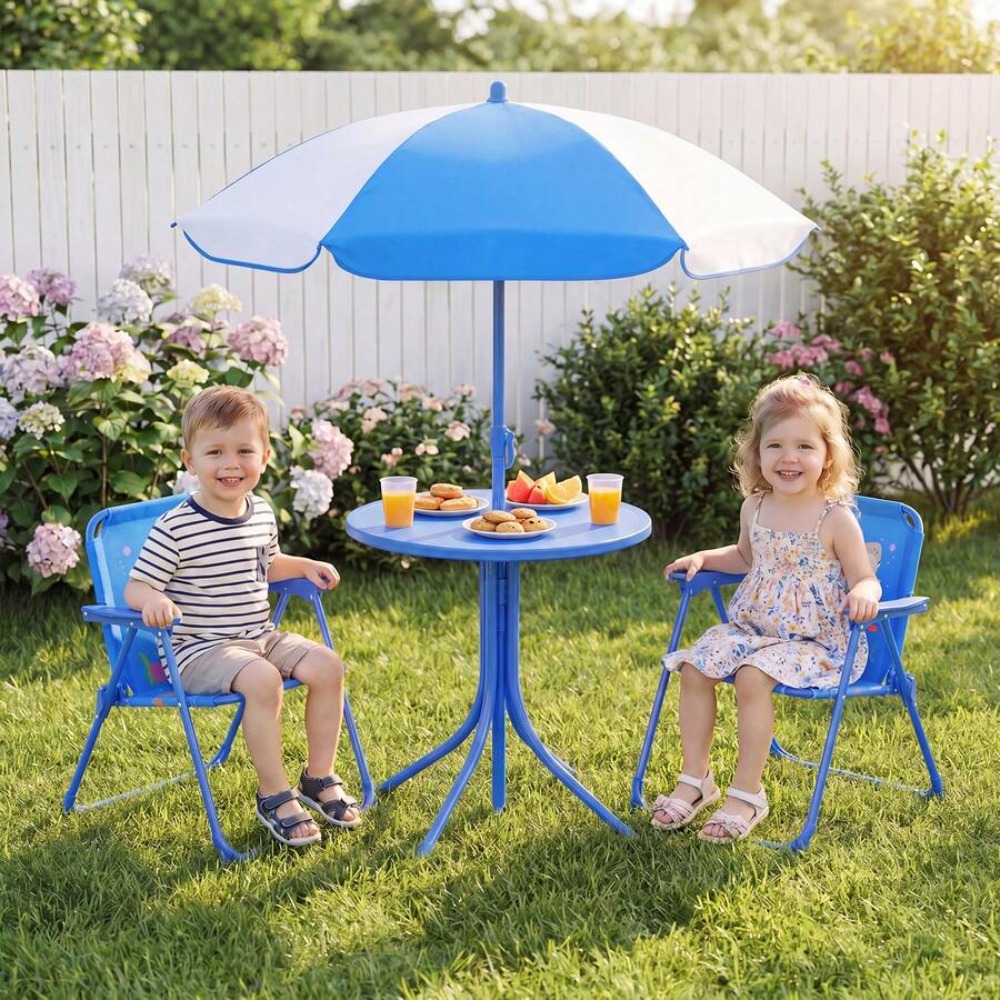 Kinder-Picknicktisch-Set für d – Kids Outdoor Umbrella Bewertung und Preis
